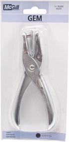 img 1 attached to 🔩 Chrome McGill Handheld Punch - Ideal for Scrapbooking & Stamping Needs - MCG403CR