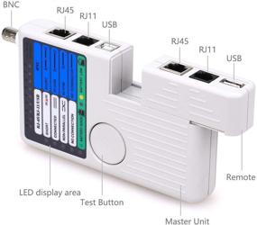 img 3 attached to 🔌 Enhanced Network Cable Tester with Remote Phone for Seamless Connectivity