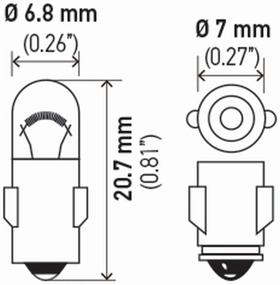 img 1 attached to HELLA 3898TB Blister Standard Miniature