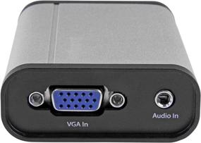 img 2 attached to 📹 StarTech.com VGA Video Capture Card - 1080p 60fps Game Capture Card - Aluminum - High Definition PVR - USB Video Capture (USB32VGCAPRO)