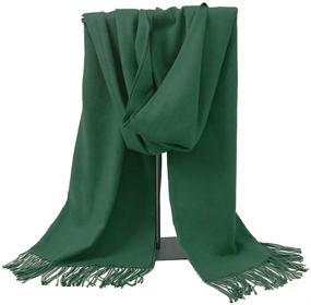img 1 attached to LERDU Pashmina Oversized Cashmere Scarves Women's Accessories in Scarves & Wraps