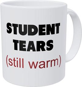 img 1 attached to 🎓 Hilarious Wampumtuk Student Tears Coffee Mug: Perfect Teacher Gift - 11 Ounces