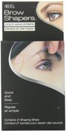 💆 ardell brow shapers cold wax strips, 21 count: easy & convenient hair removal logo