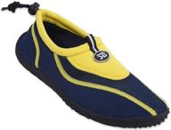 bayville water beach shoes yellow men's shoes логотип