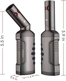 img 2 attached to Заправляемая бензином регулируемая зажигалка для сигарет