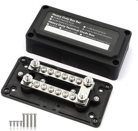 img 4 attached to 💪 Heavy-Duty T Tocas 100A Power Distribution Block Busbar Box with Module Design, 12 Screws, and 4 M6 Terminal Studs