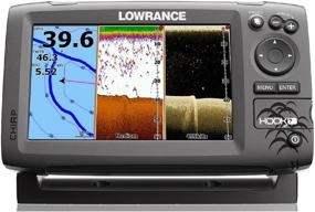img 1 attached to 📟 Navico Hook 7 Lowrance 000-12664-002: Mid/High Down Scan with Card & Cover