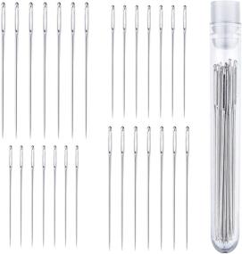 img 4 attached to 1.5 Inch Large Sharp Sewing Needles