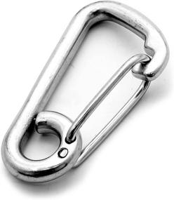 img 3 attached to 🔗 FO-465 Five Oceans 3-5/32-inches Stainless Steel Asymmetric Snap Hook