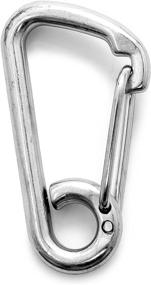 img 4 attached to 🔗 FO-465 Five Oceans 3-5/32-inches Stainless Steel Asymmetric Snap Hook
