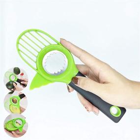 img 2 attached to Efficient Avocado Peeler, Slicer, and Cutter - 3-in-1 Fruit & Vegetable Kitchen Tool