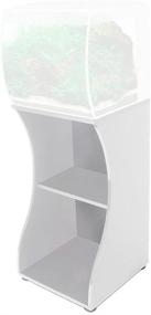 img 1 attached to 🌟 Stylish White Stand for HG Fluval Flex 15g - AHG15016