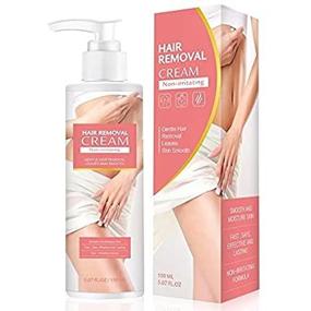 img 2 attached to 🧴 Skin-Friendly Hair Removal Cream: Ahojshop Hair Remover for Women and Men - Ideal for Sensitive Skin, Underarms, Legs, and Bikini Body