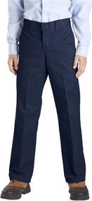 img 3 attached to 👖 Long-lasting Style and Comfort: Dickies Boys Little Slim Straight Pants for Boys' Clothing