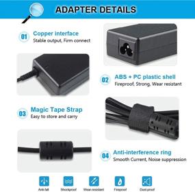 img 1 attached to Enhanced Performance: 19 5V 3 34A 65W Compatible Inspiron Power Adapter