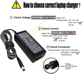 img 2 attached to Enhanced Performance: 19 5V 3 34A 65W Compatible Inspiron Power Adapter