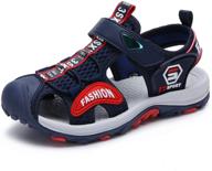 ultimate breathable athletic sandals for boys and girls logo