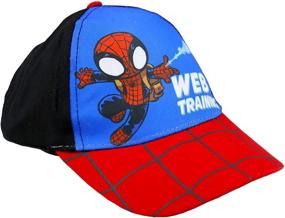 img 3 attached to Spider Man Little Toddler Baseball Black