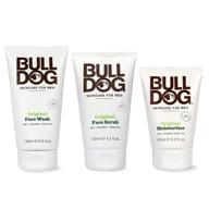 🐶 bulldog full face skincare and grooming kit - includes moisturizer, face wash, and face scrub logo