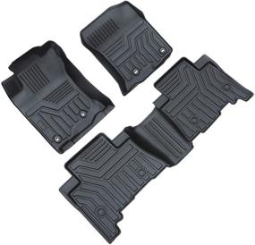 img 4 attached to Floor Liner Set Compatible 2013 2020