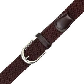 img 2 attached to 👗 Stylish and Versatile: Falari Canvas Elastic Stretch Braided Women's Accessories for Belts