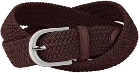 img 3 attached to 👗 Stylish and Versatile: Falari Canvas Elastic Stretch Braided Women's Accessories for Belts