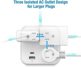 img 2 attached to Портативные розетки с поддержкой функции Power Delivery для поездок на круизных судах.