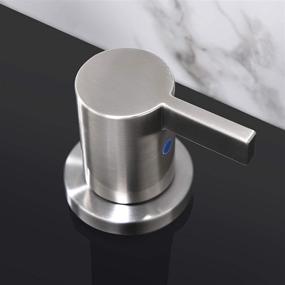 img 2 attached to 🚰 Phiestina Brushed Nickel Widespread Bathroom Faucet WF015-1BN