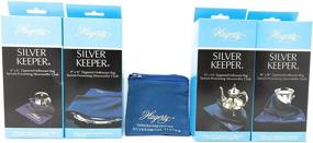 img 4 attached to 🛍️ Hagerty Set of 5 Anti Tarnish Silver Keeper Silversmith Bags: Expert Tips for Effective Silver Storage