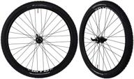 🚲 wtb st i25 tubeless ready mountain bike bicycle wheelset with novatec sealed hubs - compatible with 8 to 11 speed shimano sram - quick release front and rear - 29" (includes tires) logo