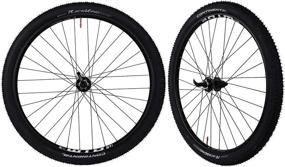 img 4 attached to 🚲 WTB ST i25 Tubeless Ready Mountain Bike Bicycle Wheelset with Novatec Sealed Hubs - Compatible with 8 to 11 Speed Shimano Sram - Quick Release Front and Rear - 29" (Includes Tires)