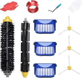 img 4 attached to 💕 LOVECO Replacement Parts Kit for iRobot Roomba 600 Series 694 690 614 680 660 651 650 – Enhanced Filters, Side Brushes, and Bristle/Beater Brush Set (Not Compatible with 645, 655 & 500 Series 595 585 564 552)