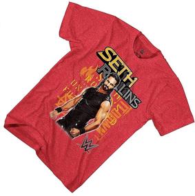 img 2 attached to Seth Rollins Shirt for Boys - WWE Boys' Clothing