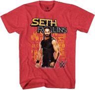 seth rollins shirt for boys - wwe boys' clothing logo