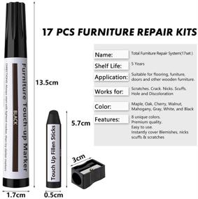 img 3 attached to Furniture Kit Wood Kit Markers Sharpener Scratch Touch