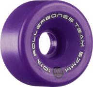 🛼 rollerbones team logo 98a recreational roller skate wheels: enhance your skating experience with this set of 8 логотип