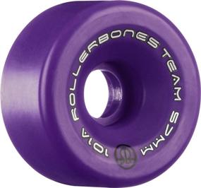 img 1 attached to 🛼 RollerBones Team Logo 98A Recreational Roller Skate Wheels: Enhance Your Skating Experience with this Set of 8