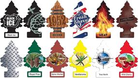 img 1 attached to 🌲 Top-Selling 12-Pack of Little Trees Air Fresheners: Most Popular Masculine Scents for Home and Car
