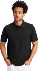 img 3 attached to Hanes Short Sleeve X Temp FreshIQ: The Ultimate Men's Clothing for Shirts