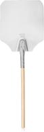 new star foodservice 50165 pizza peel with wooden handle, 12 x 14 inch aluminum blade, 36 inch overall length logo