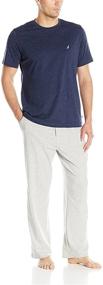 img 3 attached to 🛋️ Nautica Mens Navy Lounge X Large: Stylish Comfort for Men's Loungewear