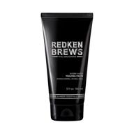 паста для укладки волос redken brews для мужчин: сильная фиксация и натуральный финиш - идеально подходит для всех типов волос (5 жидких унций). логотип