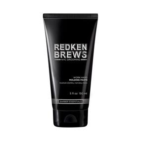 img 4 attached to Redken Brews Molding Paste For Men: High Hold and Natural Finish - Ideal for All Hair Types (5 Fl. Oz.)