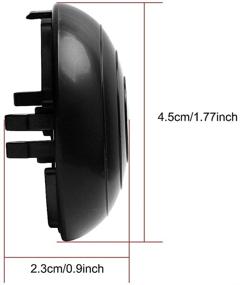 img 3 attached to 🔧 Крышка рукоятки переключения BASIKER для Ford F-150 2004-2006: Черная амортизационная накладка для легкой установки и лучшего качества F150.