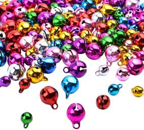 img 4 attached to 🔔 Sparkle Up Your Christmas Crafts with BronaGrand 150pcs Mixed Jingle Christmas Bells