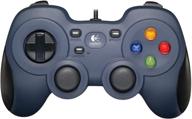 🎮 logitech f310 wired gamepad controller with console-like layout and 4-way switch d-pad for pc - blue логотип