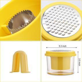 img 1 attached to 🌽 4-in-1 Corn Peeler and Multifunction Stripping Tool with Bowl – Stainless Steel Thresher for Corn, Apple, Lemon, Potato – No Splatters, More Efficient