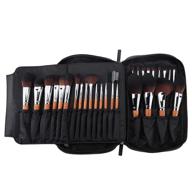 💄 28pcs professional makeup brushes set with luxury bag - msq beauty brushes for foundation, powder, eyeshadow, blush, blending, creams & lip brush logo