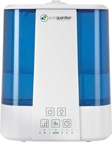 img 4 attached to 🌬️ Pureguardian H5225WCA Ultrasonic Warm & Cool Mist Humidifier with Aroma Tray for Essential Oils - 2 Gallon Room Humidifier for 100-Hour Personal Use