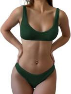 👙 zaful women's padded ribbed swimsuit - trendy women's clothing for summer logo